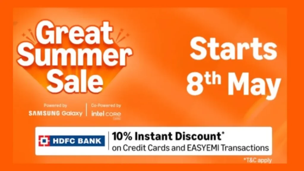 Amazon Great Summer Sale 8 मई 2026 से: AC, फ्रिज, स्मार्टफोन पर 80% तक छूट — HDFC कार्ड से मिलेगा और भी फायदा! 1 Amazon Great Summer Sale 8 मई से: AC, फ्रिज, स्मार्टफोन पर 80% तक छूट — HDFC कार्ड से मिलेगा और भी फायदा!